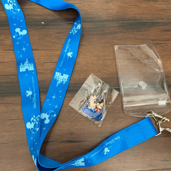 Disney Other Disneyland Lanyard And Pin Nwot Poshmark